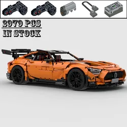 NEW MOC-150890 AMG-GT Spyder 1:8 Scale Technologys Building Block Hypercar Super Racing Car Assembly Toys Model Birthday Gifts