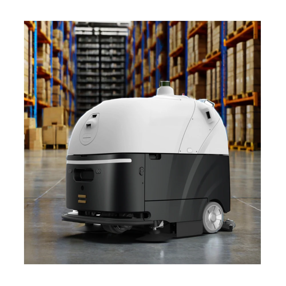 SC80 Robotic Floor Cleaning Machine Sweeping Machine Automatic Mopping Smart Floor Industrial Cleaning Robot Commercial