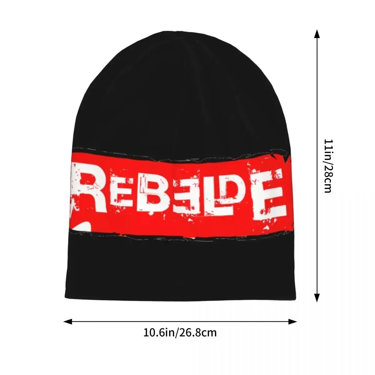 Rebelde Mexican Collage RBD Men Women Adult Beanies Caps Knitted Bonnet Hat Warm Hip Hop Autumn Winter Outdoor Skullies Hats