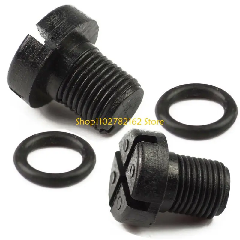 

547B Wear Resistant Enhances Plastic Coolant Bleeder Screws Including Rubber O Rings 11537793373 Vehicle Spare Part for Car