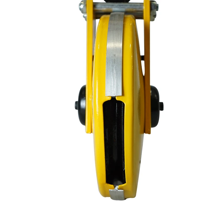 Small Rope Bearing Lifting Wheels Sheave Pulleys For Open Side