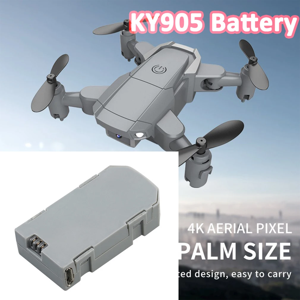 KY905 Mini Drone 4K Faltbare Quadcopter Original Zubehör Batterie Teil 3,7 V 500mah Lipo Batterie RC Hubschrauber KY905 Zubehör