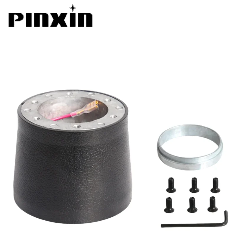 PinXIn Aluminum Steering Wheel Hub Boss Kit Steerng Hub Adapter For Lada