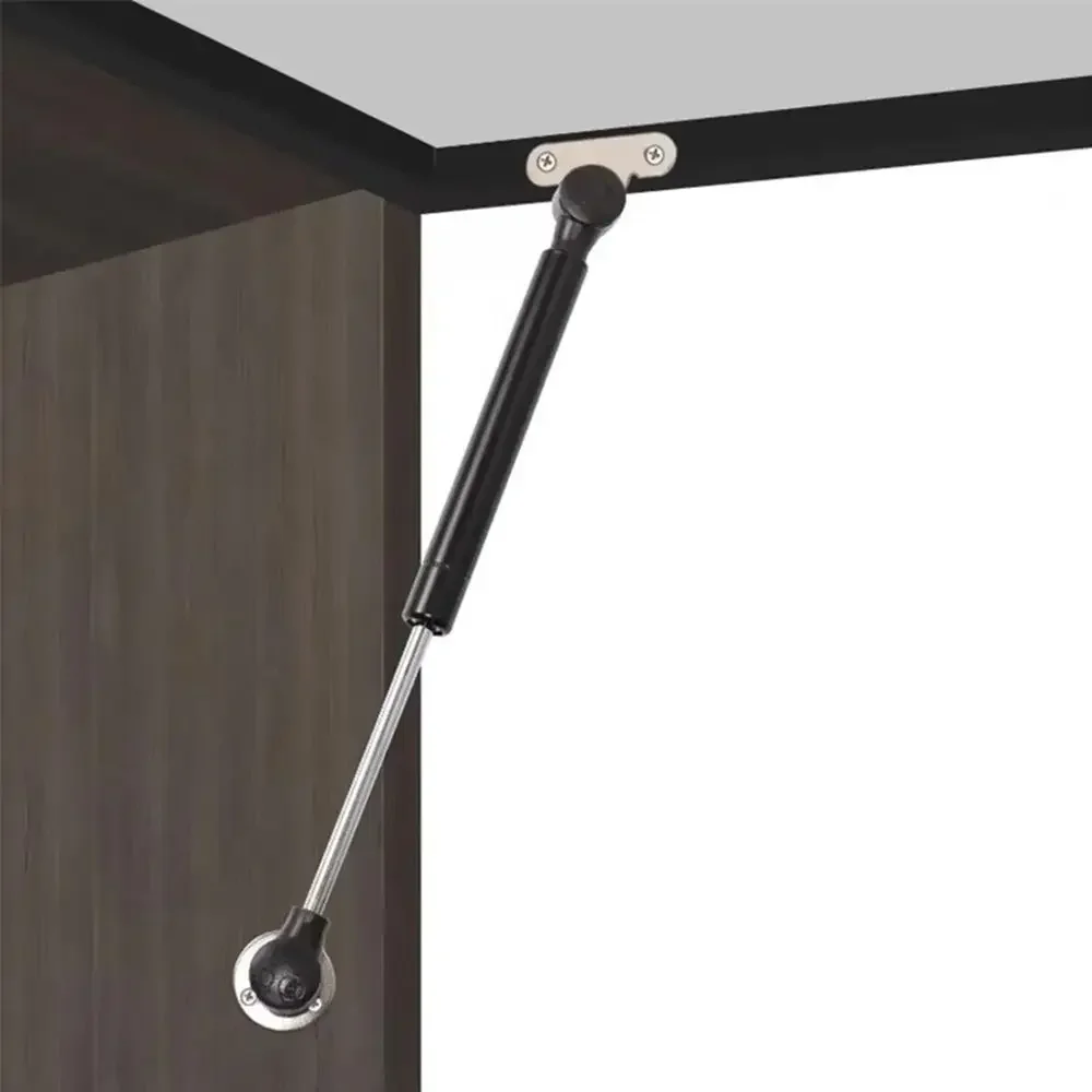 Aluminum Frame Glass Door Support Rods - Telescopic Hydraulic Air Struts for Small Cabinets & Display Cases
