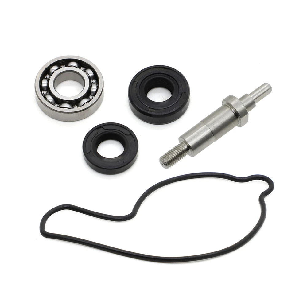 Water Pump Impeller Billet Shaft Complete Redo Kit For HONDA CRF450R CRF 450R 19215-MEB-670 19241-MEB-670 2002-2008 Rebuild Set