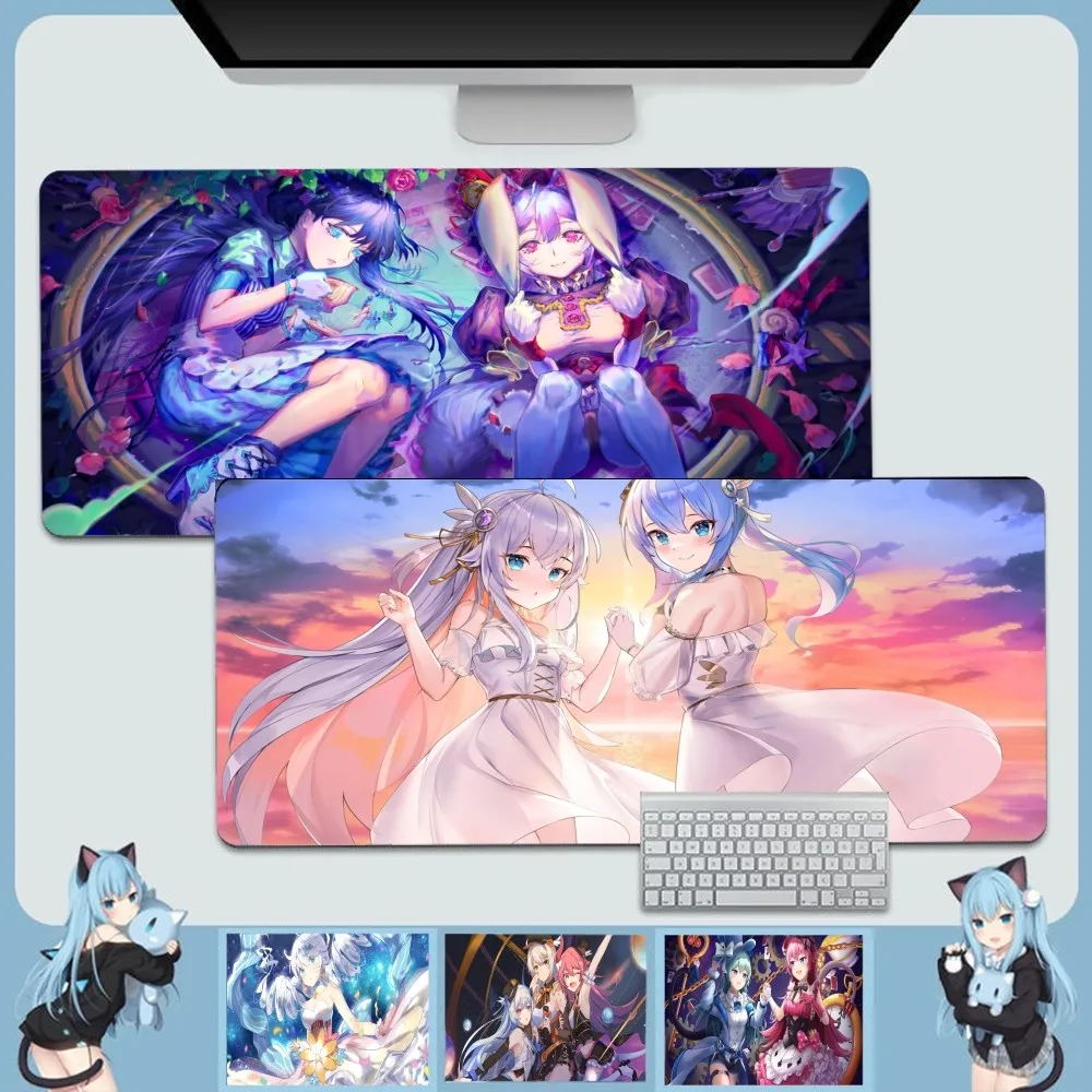 Honkai Impac In Stocked Laptop Gaming Mice Mousepad Size For Large Edge Locking Game Keyboard Pad