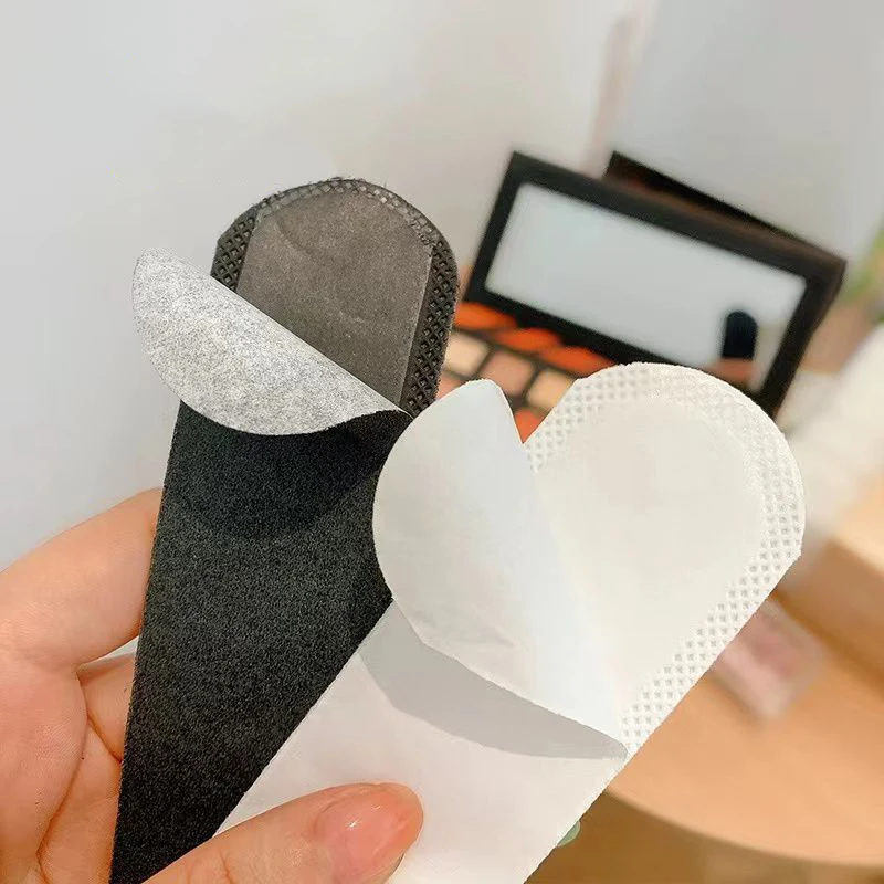 10개 모자 땀 흡수 스티커 여성 남성 코튼 방오 스포츠 벨트 캡 림 투명 흰색 테이프 모자 사이즈 감소 라이너 패드