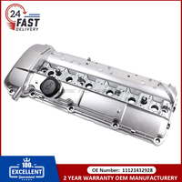 Aluminum Valve Cover w/Gasket For 98-02 11121432928 BMW E39 E46 M52 M54 X5 Z3 525i 528i 325i 328i 330i 2.5 2.8 3.0L Rocker Cover