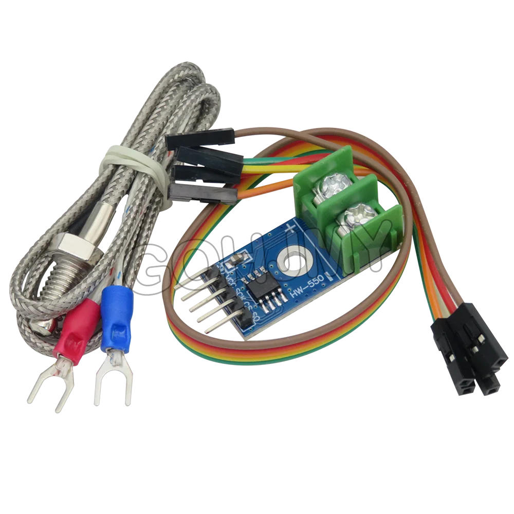 1 Buah Modul MAX6675 + Modul Derajat Suhu Senso Termokopel Tipe K UNTUK Arduino