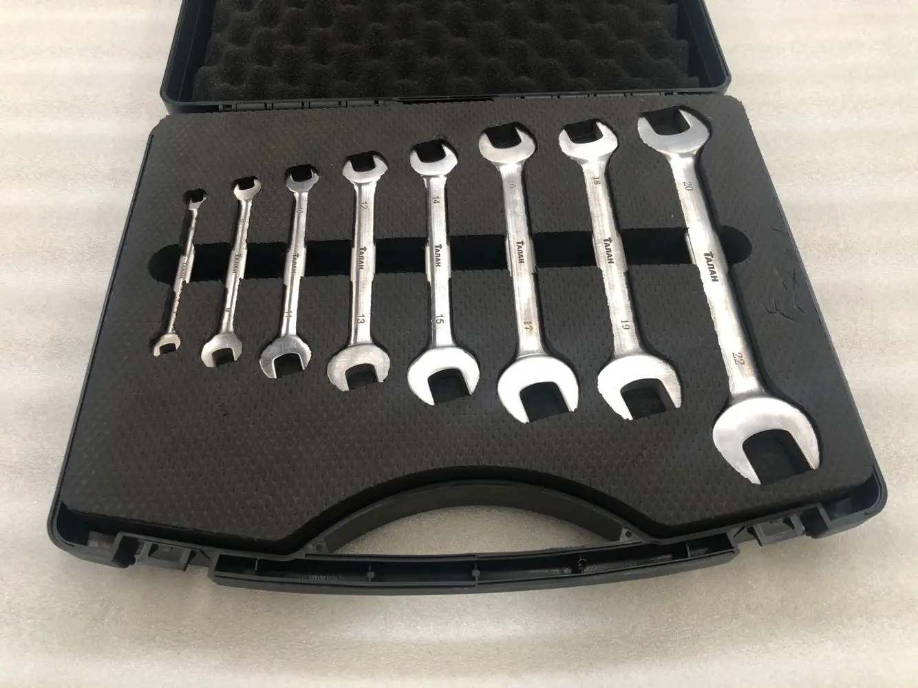 Oak Brand Non Magnetic Titanium Tools Set Double Open End Wrench 8pcs Corrosion-resistant Lightweight Efficient Hand OEM