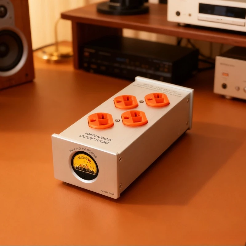 P4 power filter hifi audiophile audio us standard power strip surge protector anti-interference purifier