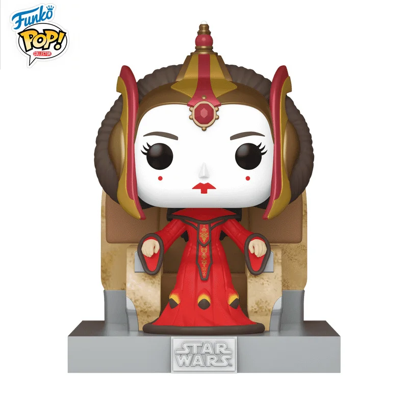 In Stock FUNKO POP Genuine Co-branded Star Wars Queen Padme Amidala Series Throne Can Be Used To Collect Holiday Gifts - Image 3