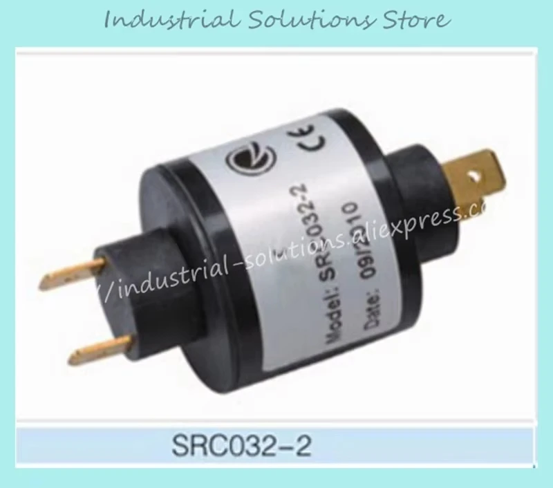 Bild 6: Neuer Original SRC032-2 Schleifring mit Durchgangsbohrung 2A SRC032 2