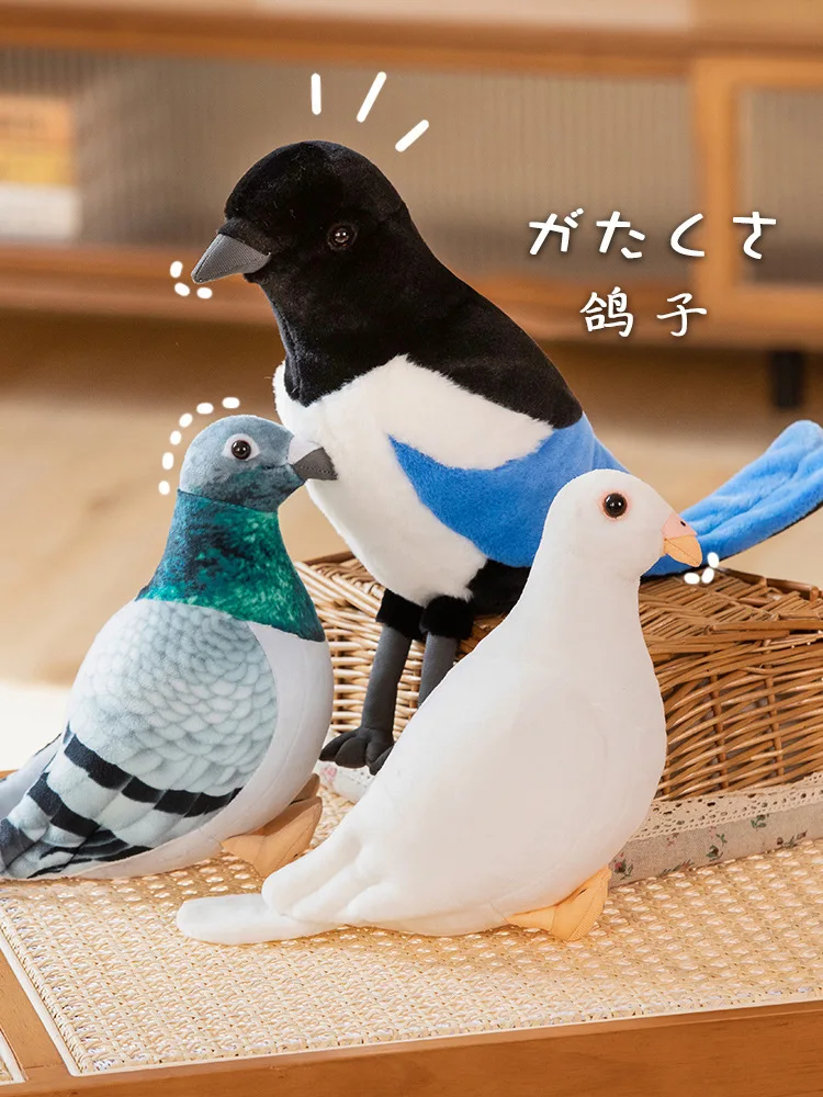 Simulatie Duif Knuffel Cartoon Vogels Vredesduif Pop Pop Kinderen Pop Cadeau Groothandel