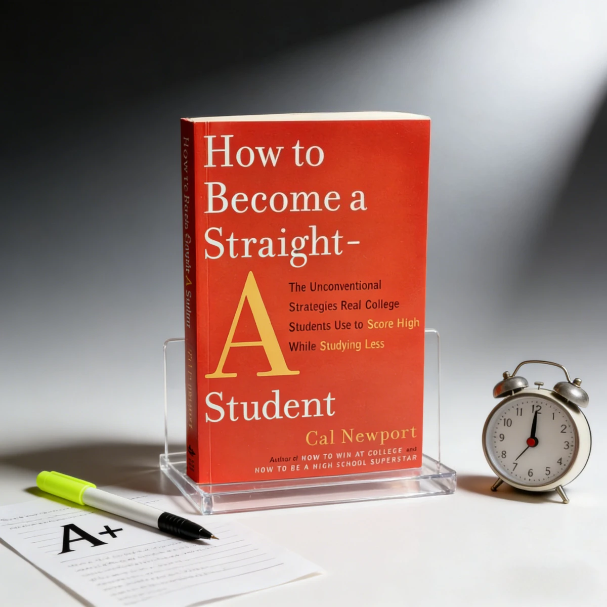 How To Become A Straight-A Student By Cal Newport Unconventional College Study Strategies for Scoring High with Less Study Time
