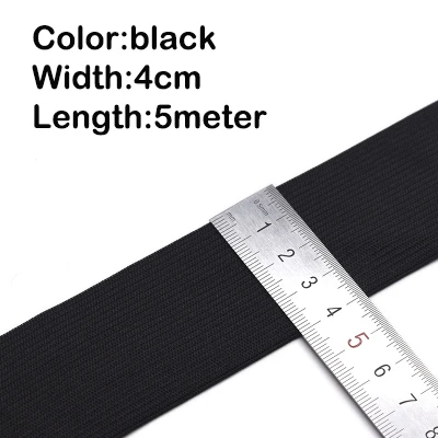 40mm Black 5Meter