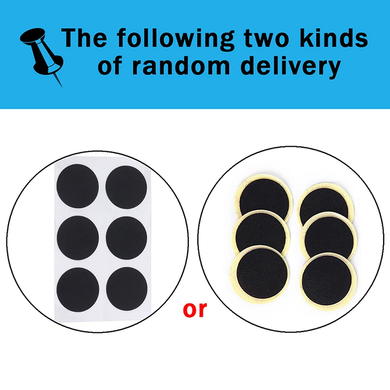 Bicycle Tire Repair Patch Glue-Free Adhesive Quick Repairing Tyre Protection Patch For MTB Road Bike Inner Tube Repair Pads