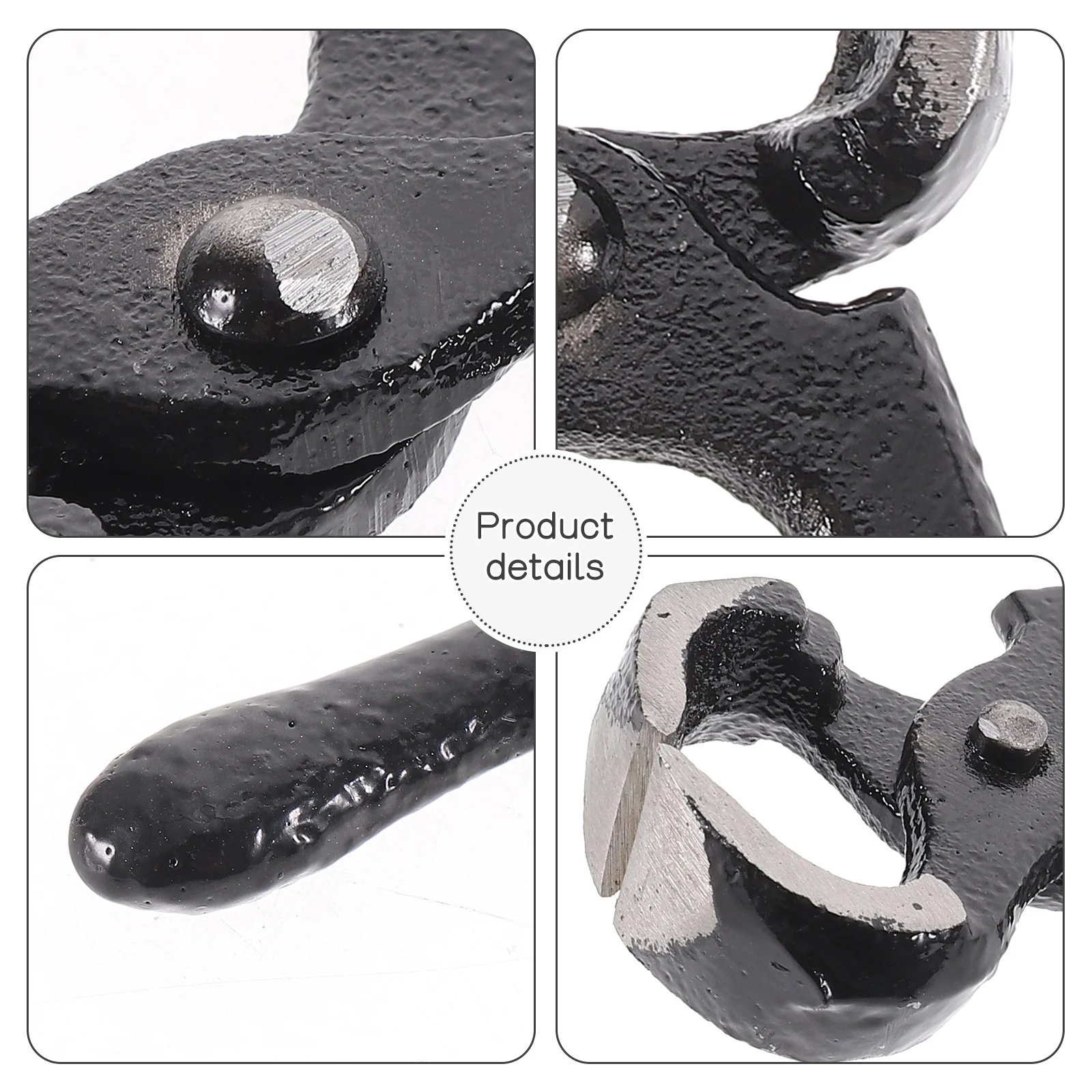

15Cm Black Hard Iron Shoe Repair Pliers High Heel Dowel Removal Tool Nail Extractor Heavy Duty Metal Plier For Pulling Nails