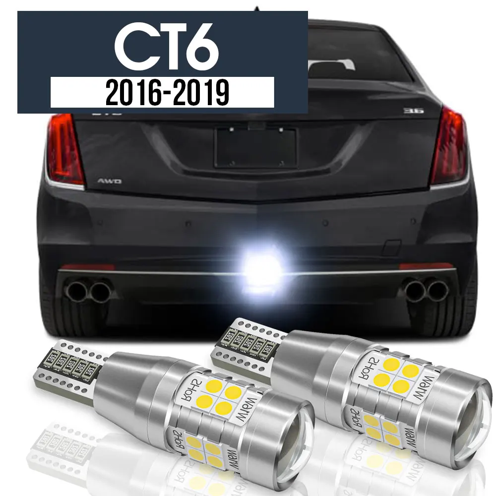 

2pcs LED Backup Light Reverse Lamp Canbus Accessories For Cadillac CT6 2016 2017 2018 2019