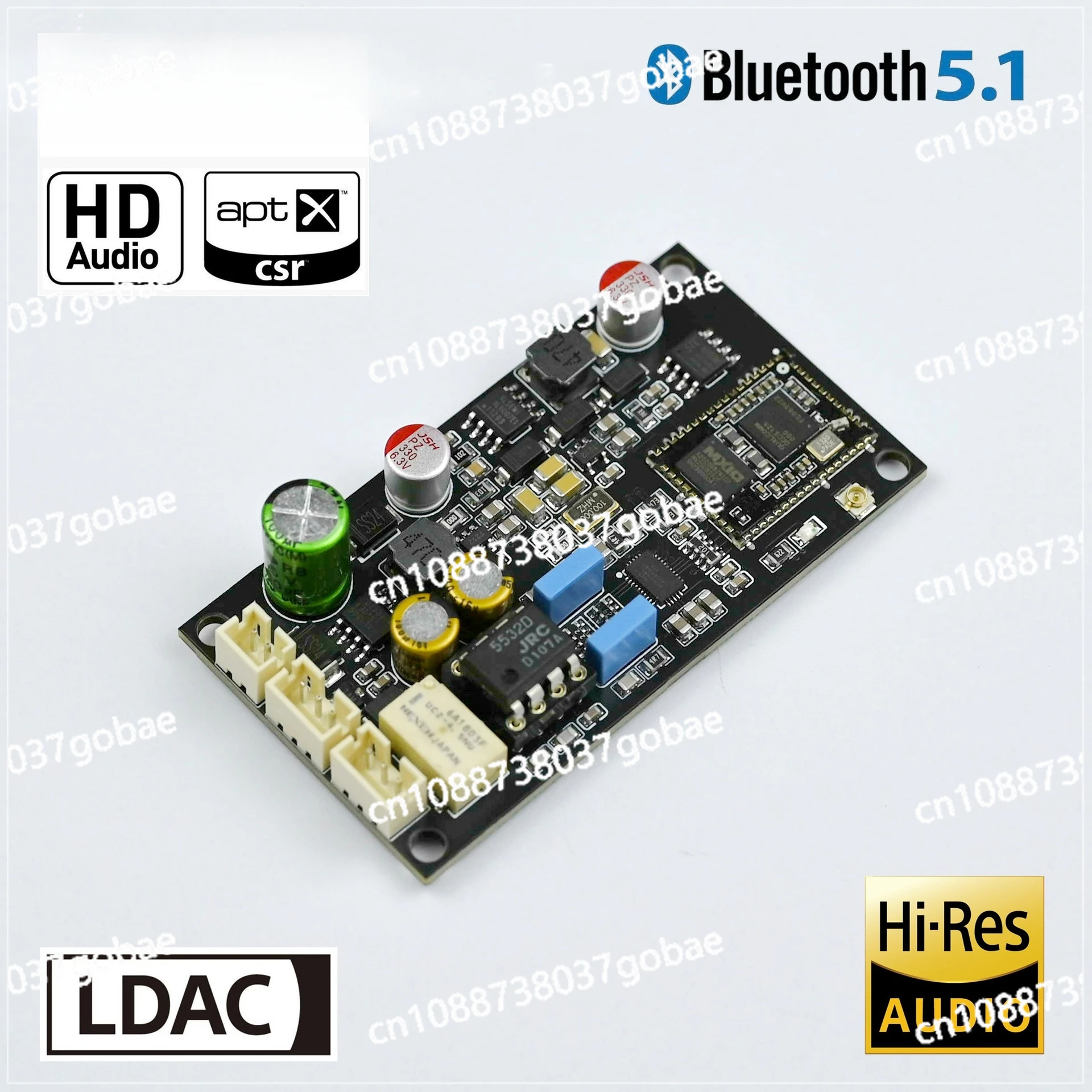 ES9018K2M Bluetooth 5.1 Decoder Board QCC5125 Lossless Receiver ES9038 Module Super CSR8675 5.0