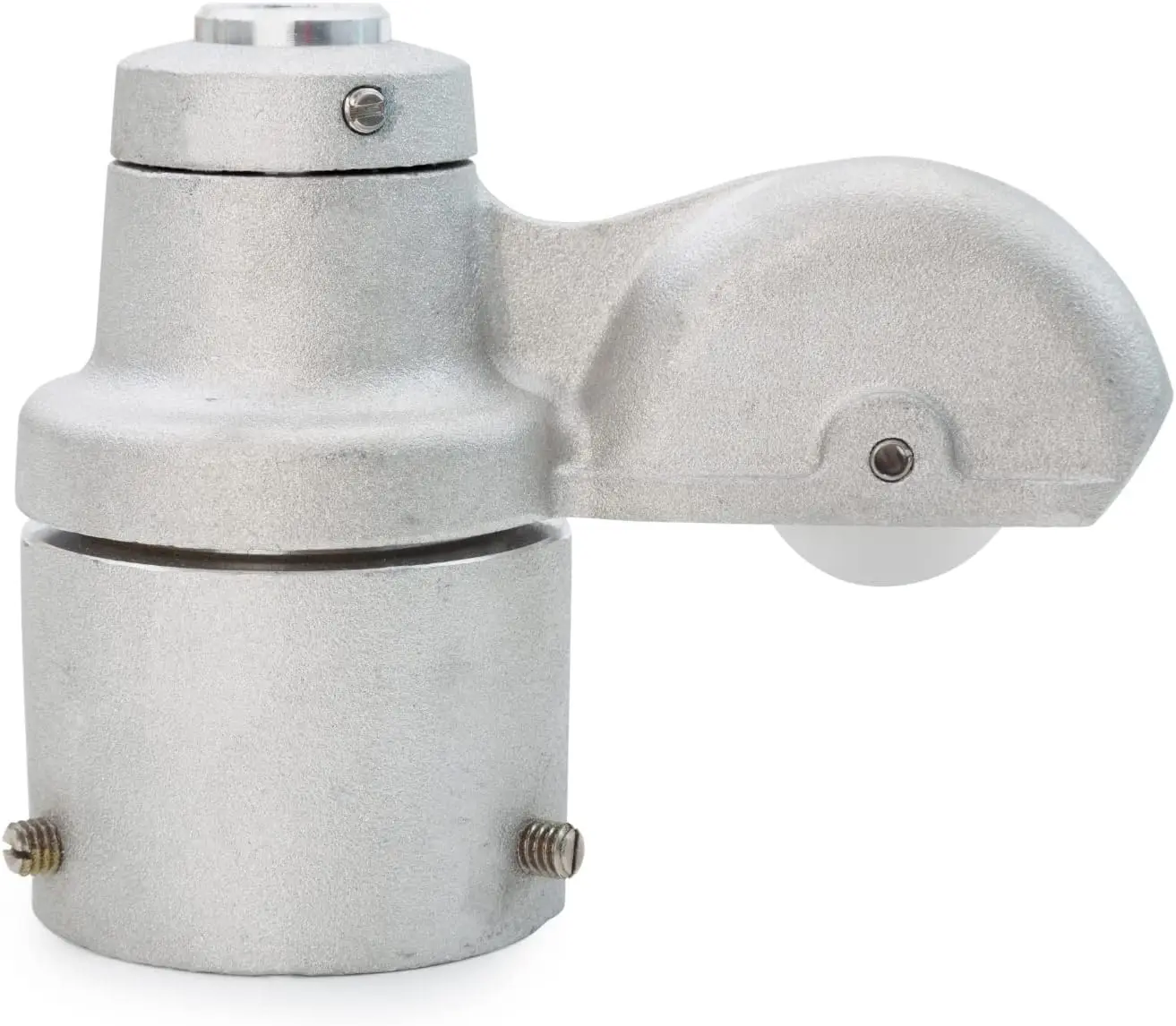 

Flagpole single pulley swivel truck, hat style for external halyard