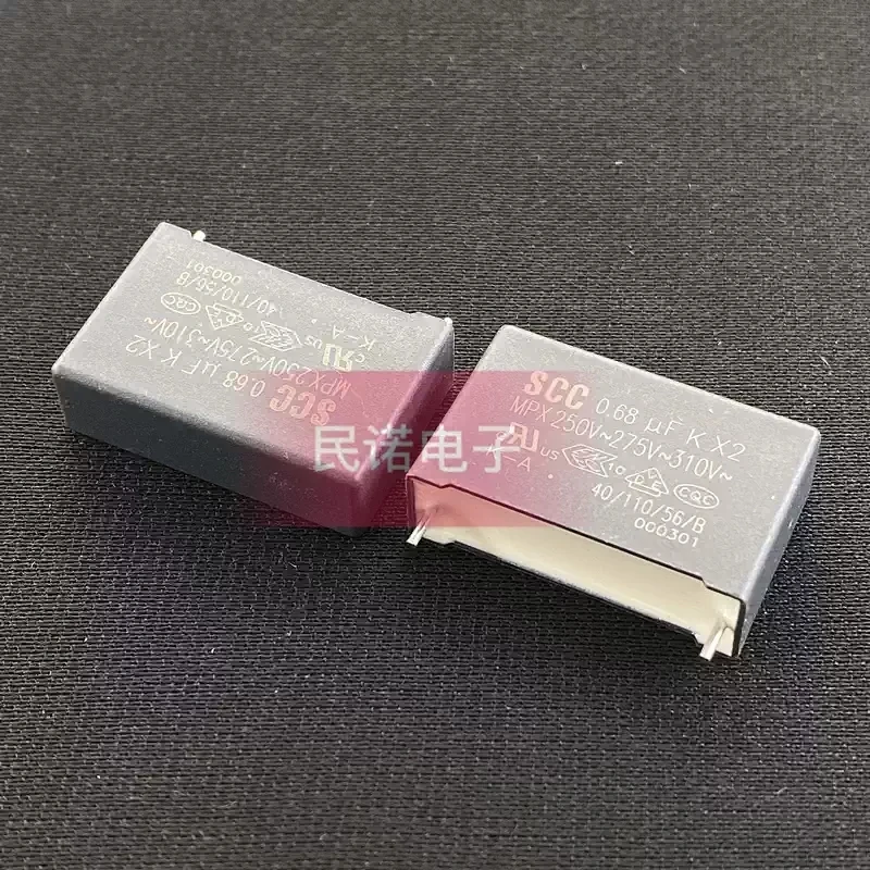 New safety capacitor X2 SCC 275VAC 0.68UF 275V 310V 684 680NF P22.5