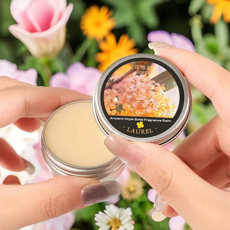 ครีมแข็ง กลิ่นหอมติดทนนาน เหมาะสําหรับการออกเดท น้ําหอมออกเดทชายและหญิง ของขวัญวันฮาโลวีน/คริสต์มาส/วันหยุด