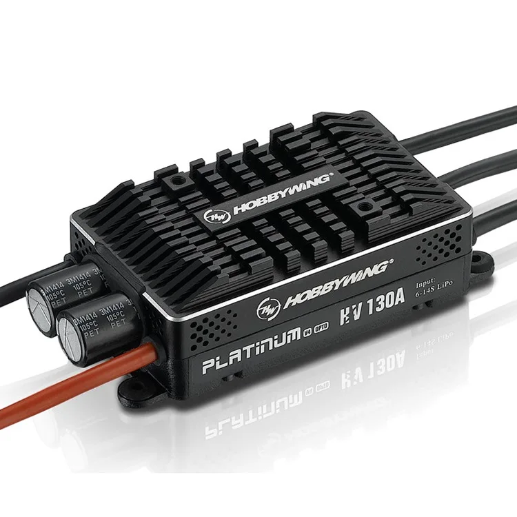 Hobbywing Platinum 130A High Voltage OPTO V4 Slow Start 6-14S Original Genuine