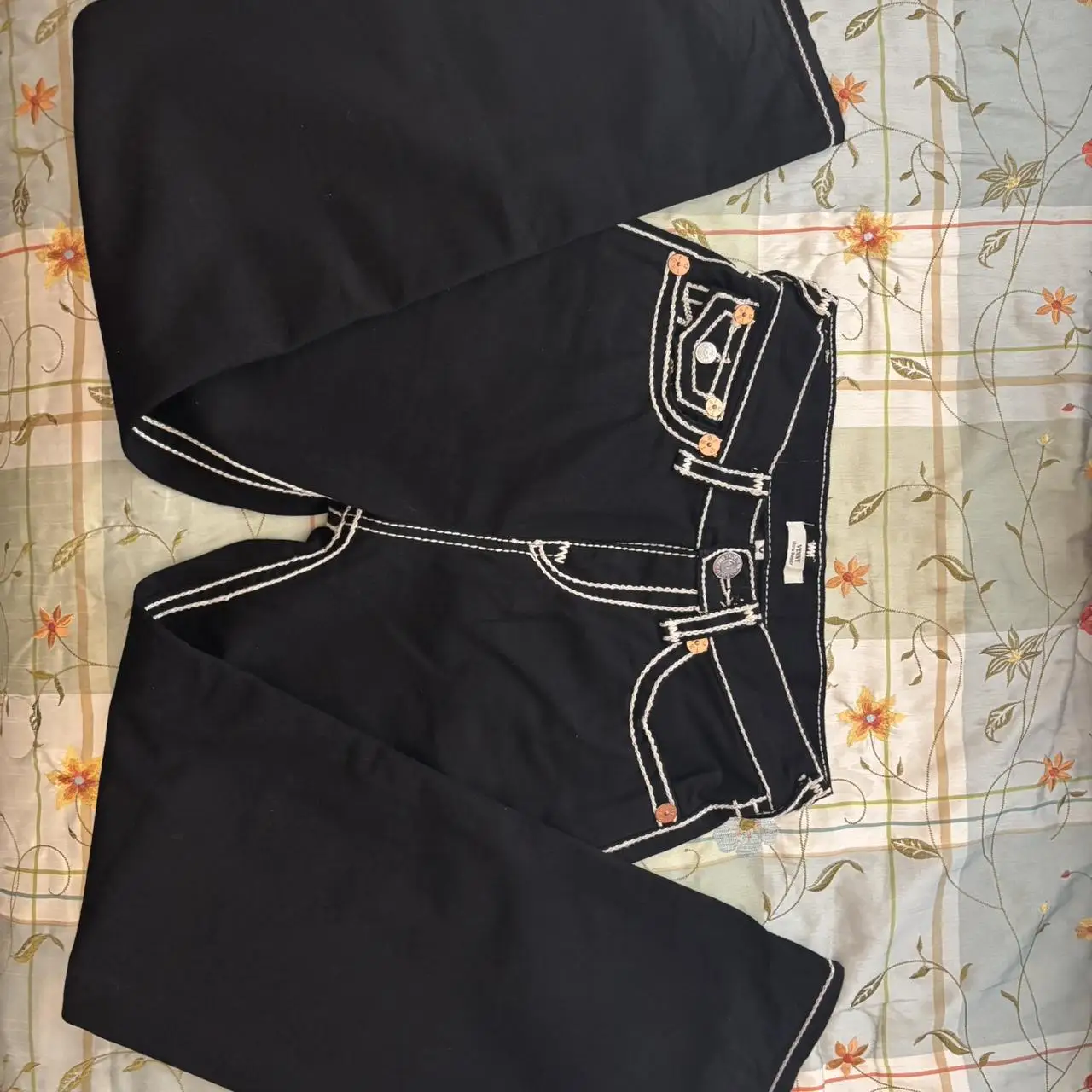 Y2k anni 2000 Buddha Red Robins Jeans High Street Denim Pantaloni Jeans a gamba larga Vintage Vita alta Dritto Harajuku 2000s Abbigliamento uomo