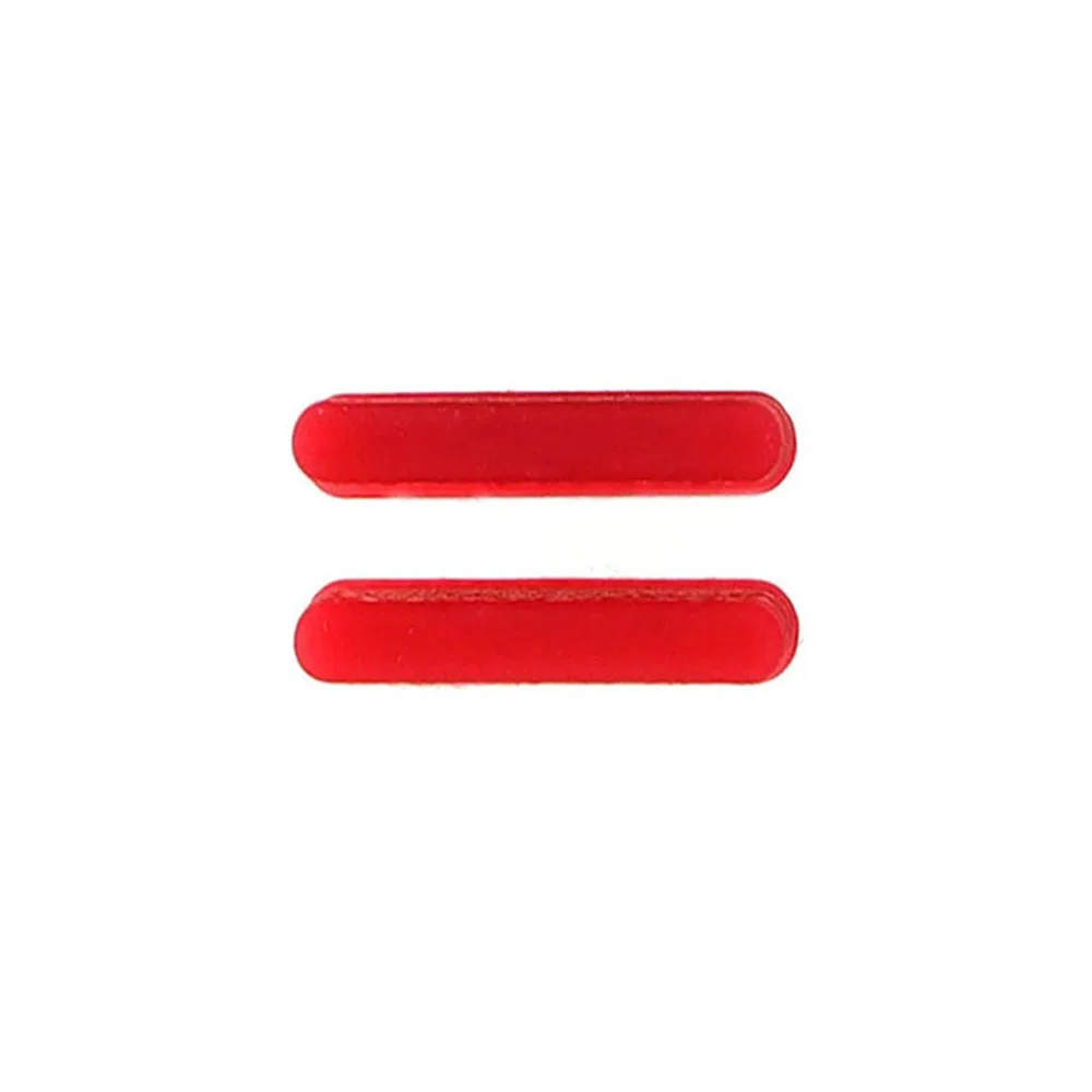 Pulsante Pad in Silicone di ricambio per Console di gioco 3DS schermo LCD superiore superiore piedini in gomma anteriori parti di riparazione del Pad di copertura