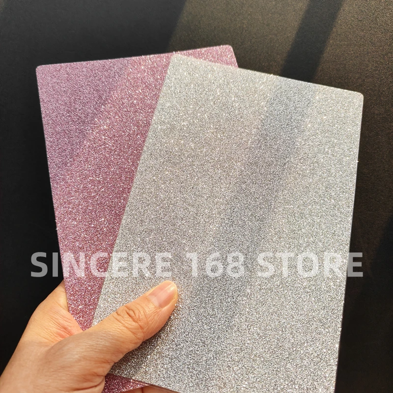 10-50pcs Mixed Glitter Matte Back Film For iPhone Screen Protector Universal Film Decorative Back Stickers For Film Cutter