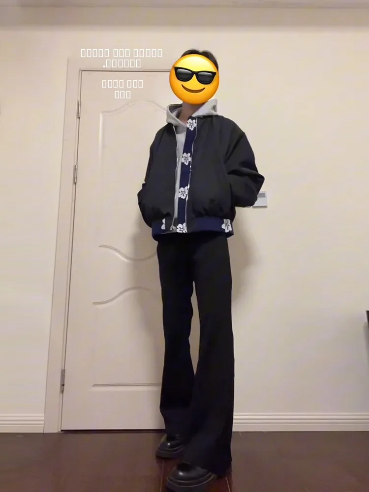 

Мужские повседневные брюки Bla Fce с широкими штанинами и плиссировкой, прямые брюки-трубы для осени и зимы, модные и стильные