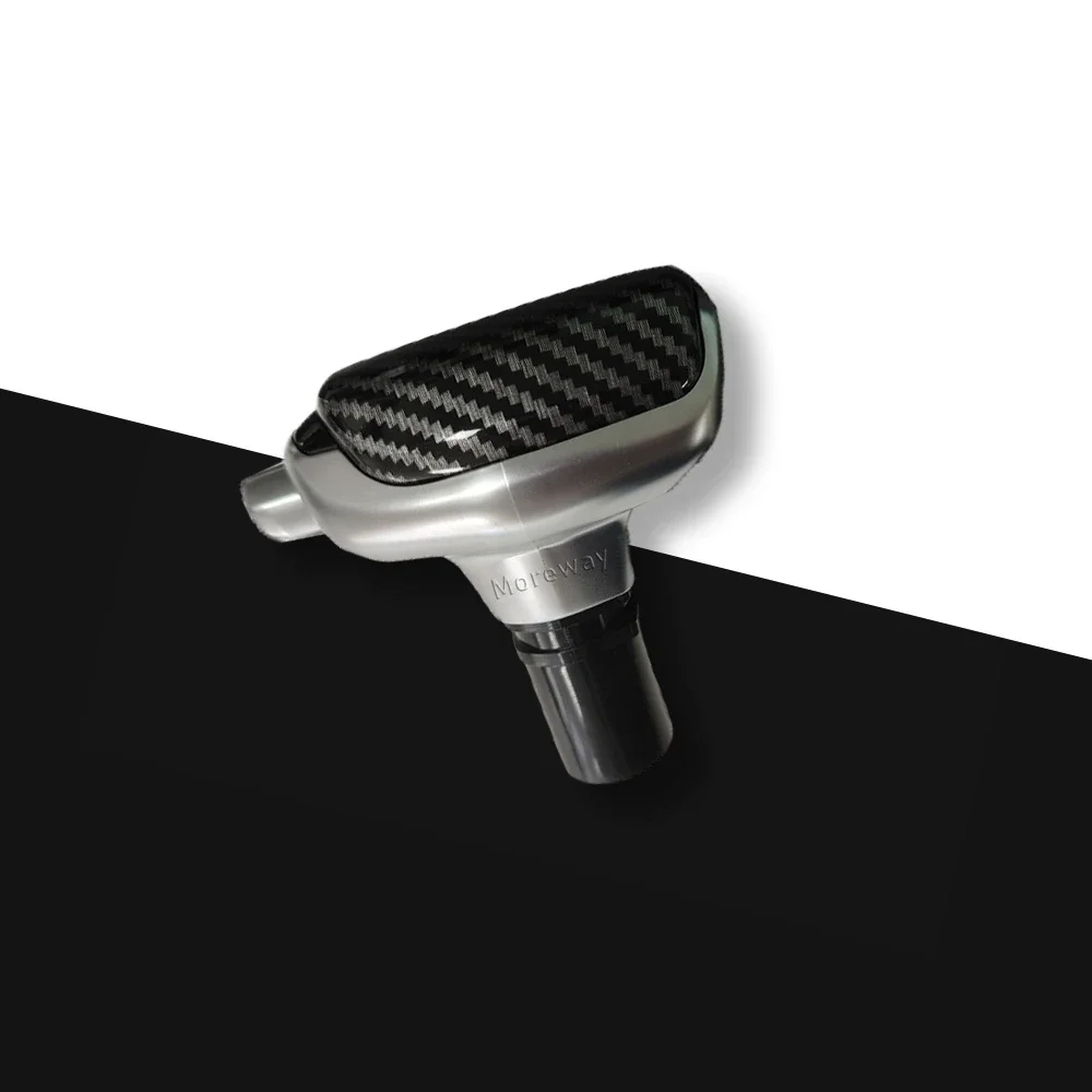 Imitate Carbon Fiber  ABS Gear Lever Shift Knob Shifter Handle Stick for Jeep Cherokee Compass Commander Modify Interiors