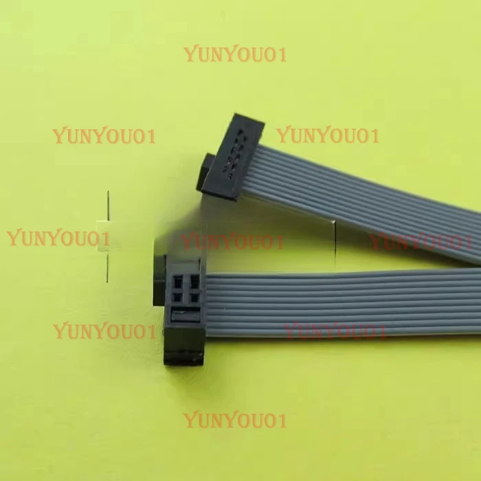 Gray Cable 1.27mm Pitch FC-10P Long 20CM Cable 0.63 D Reverse