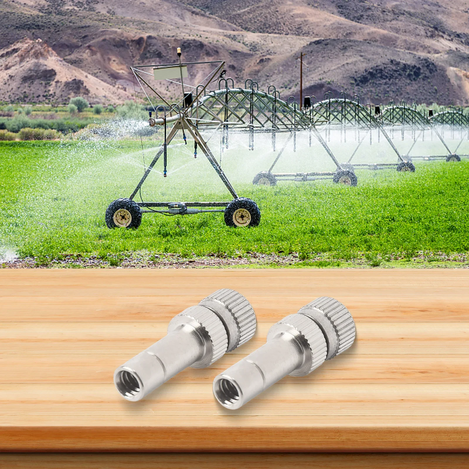 

Copper Spray Nozzle Gardening Nozzles Gardening Plant Watering Copper Misting Nozzle Set Cooling System Quick Connection Design