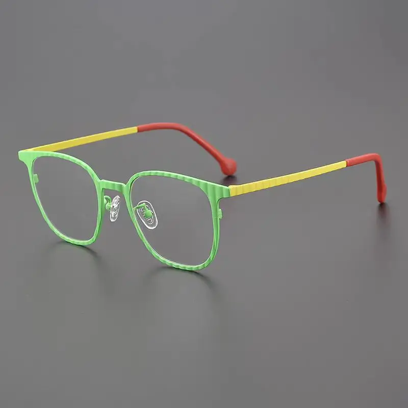 Сверхлегкие титановые квадратные очки в оправе, роскошные брендовые оптические очки для мужчин и женщин, очки по рецепту для близорукости