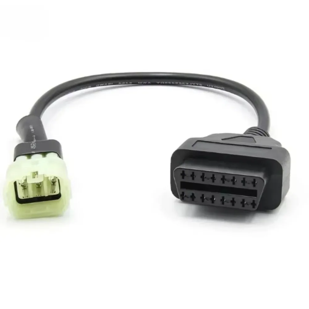 For KTM Motorcycle Motobike OBD2 Connector 6Pin To 16Pin Expansion Adapter Moto Extension Cable Diagnostic Tools 2026 New