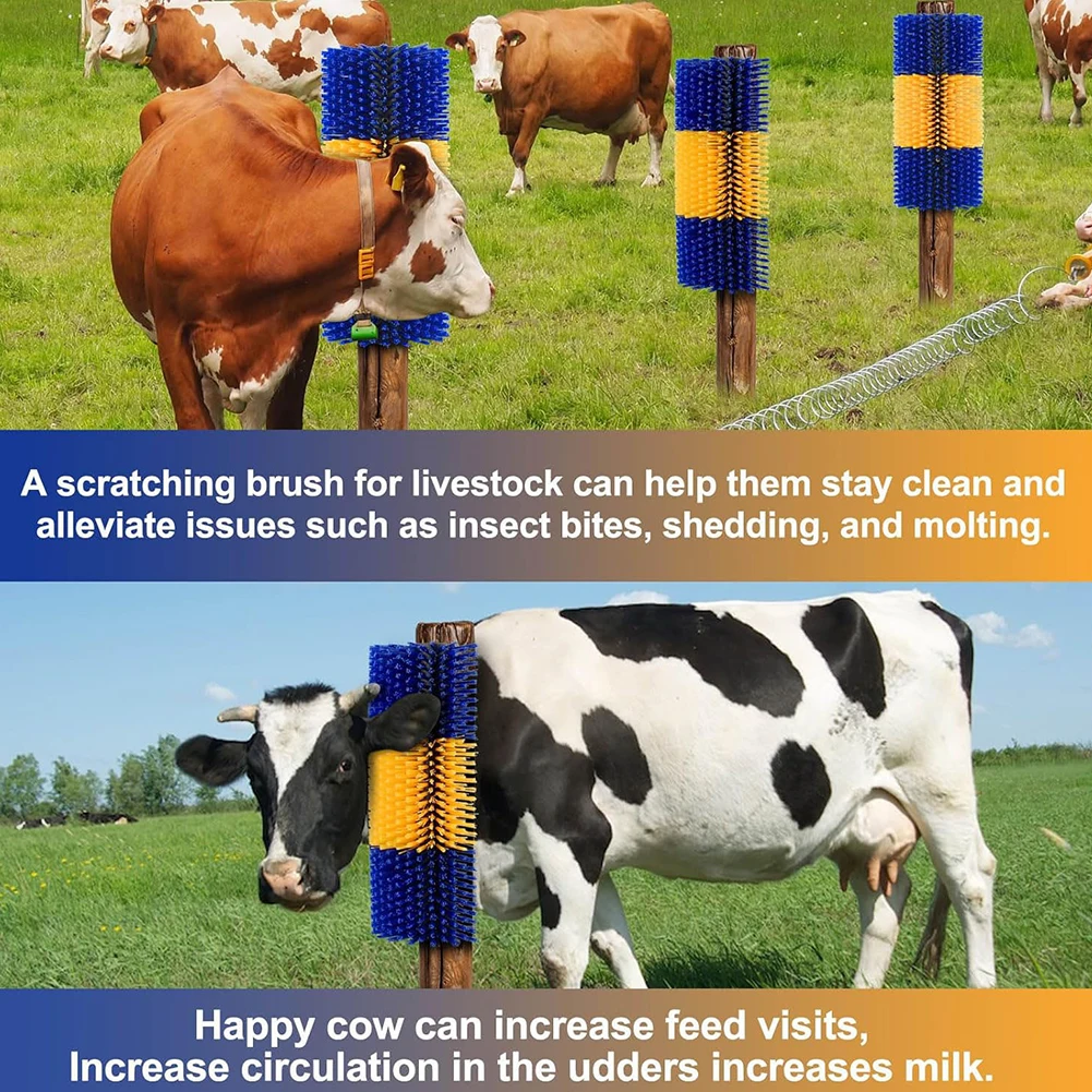 الماشية فرشاة خدش البقرة الحصان الماعز الماشية فرشاة الماشية فرشاة خدش الماشية مناسبة للماشية الحصان الماشية الأغنام خنزير #4