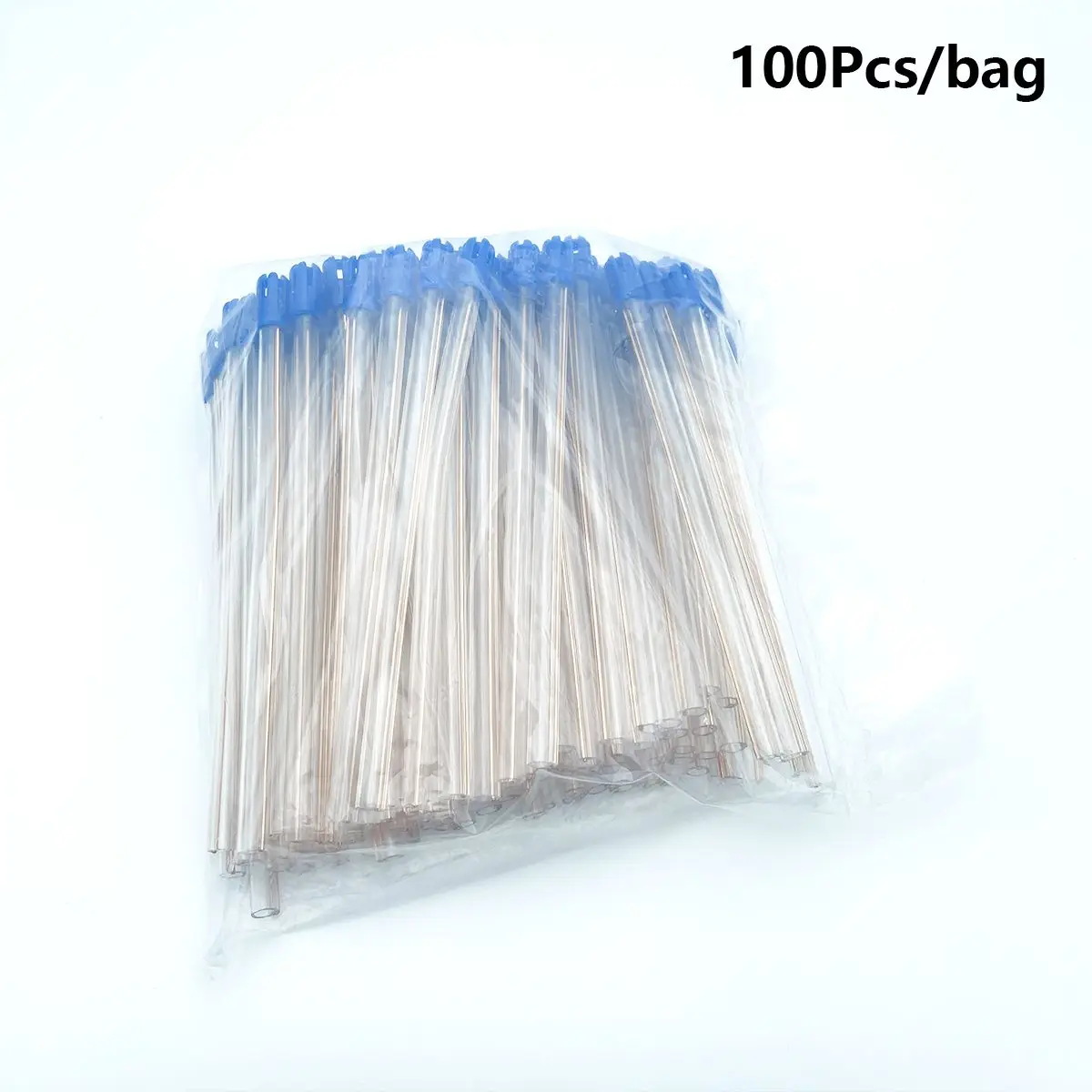 

A：100pcs Dental Disposable Saliva Ejector Aspirator Tube Oral Care Dentistry Consumables Dentist Low Volume Weak Suction Tips