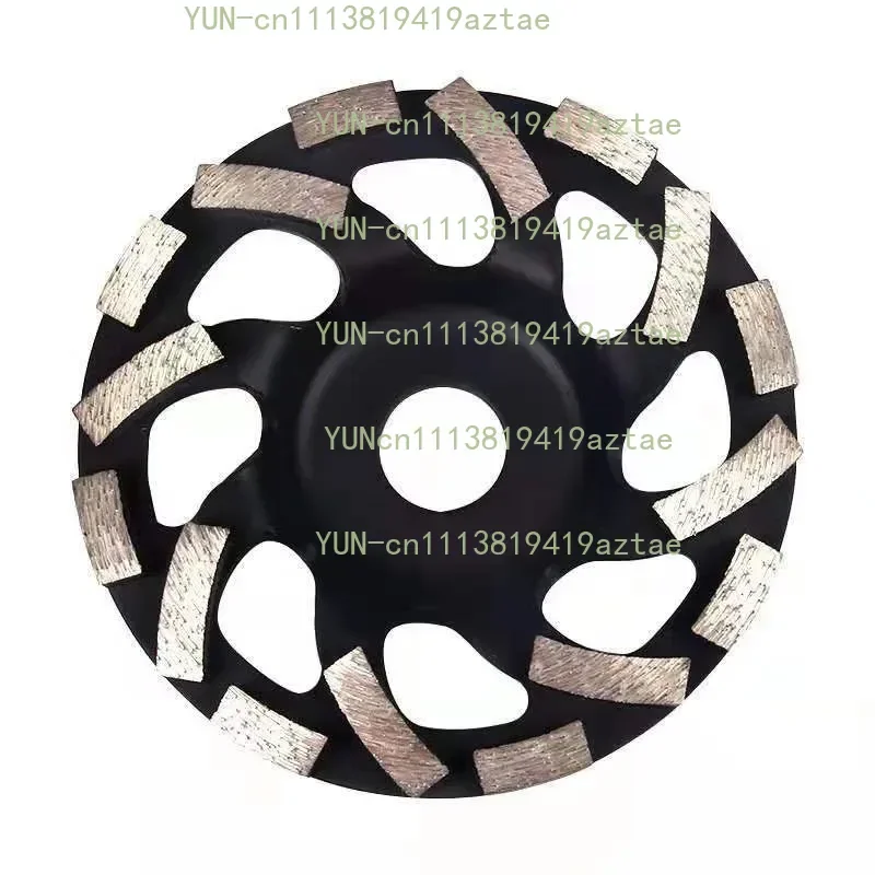 180MM Diamond Special-Shaped Grinding Wheel Thickened Stone Grinding Disc Marble Cement Concrete Floor Grinding Disc