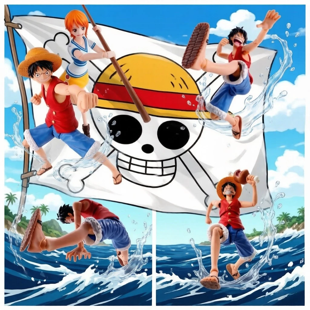 

Original Bandai Figure One Piece S.H.Figuarts MONKEY.D.LUFFY-dawn of adventure PVC Action FigureOrnament collection toys gift