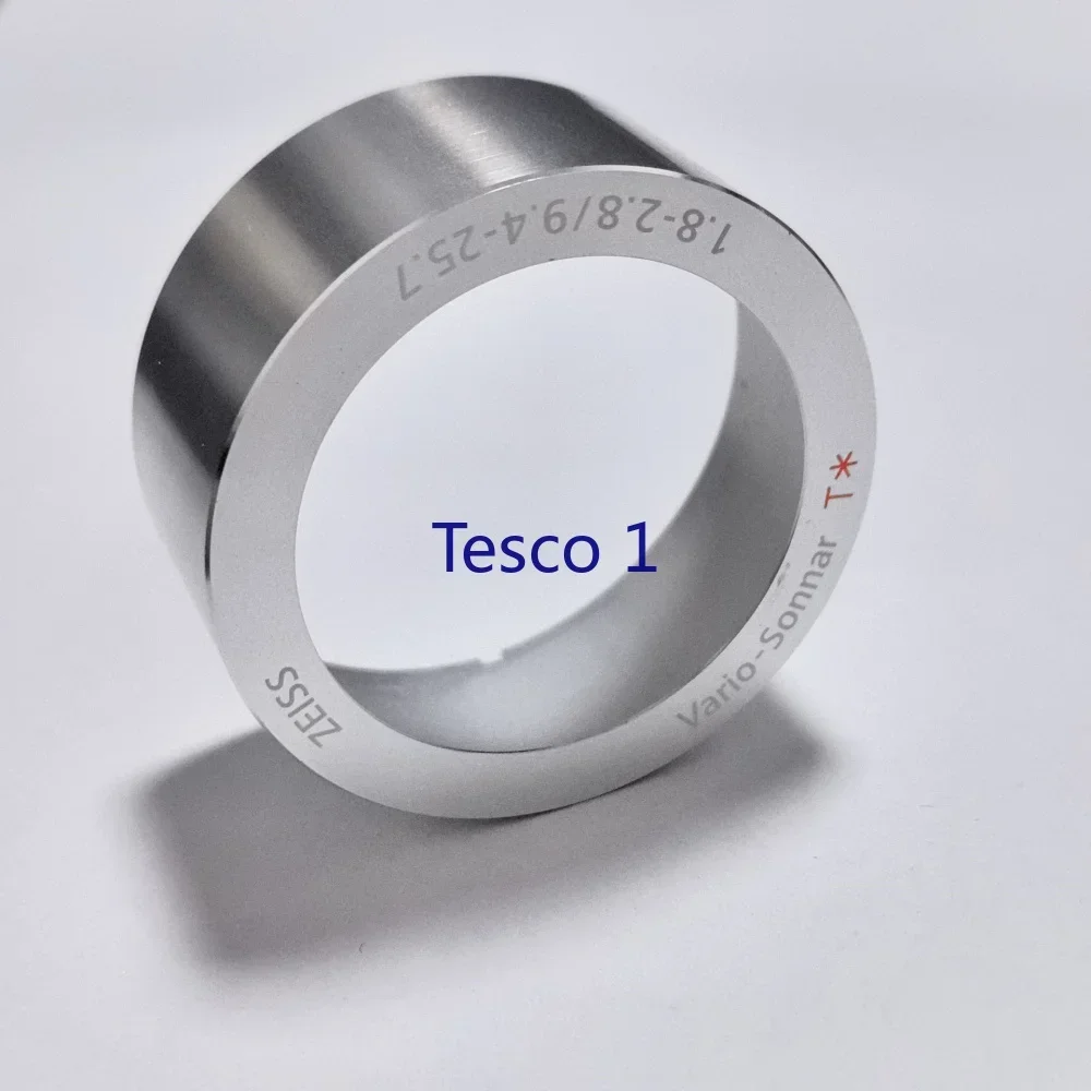 Nouvel objectif Tube de fleur argenté en cercle pour pièce de rechange d'appareil photo numérique Sony ZV1