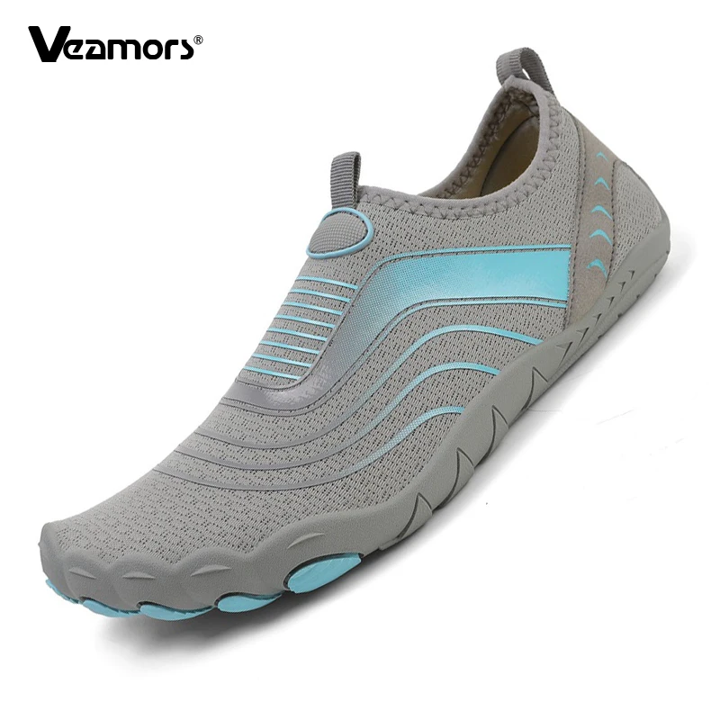 Barefoot Quick Dry Men Water Shoes Breathable Women Swimming Aqua Shoes Elastic Soft Sole Beach Water Shoes for Surfing Boating