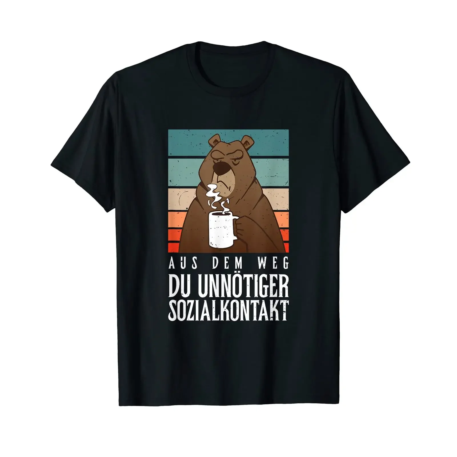 Out of my way you unnecessary social contact Humorous funny fun T shirt vintage Washed streetwear designer clothes graphic