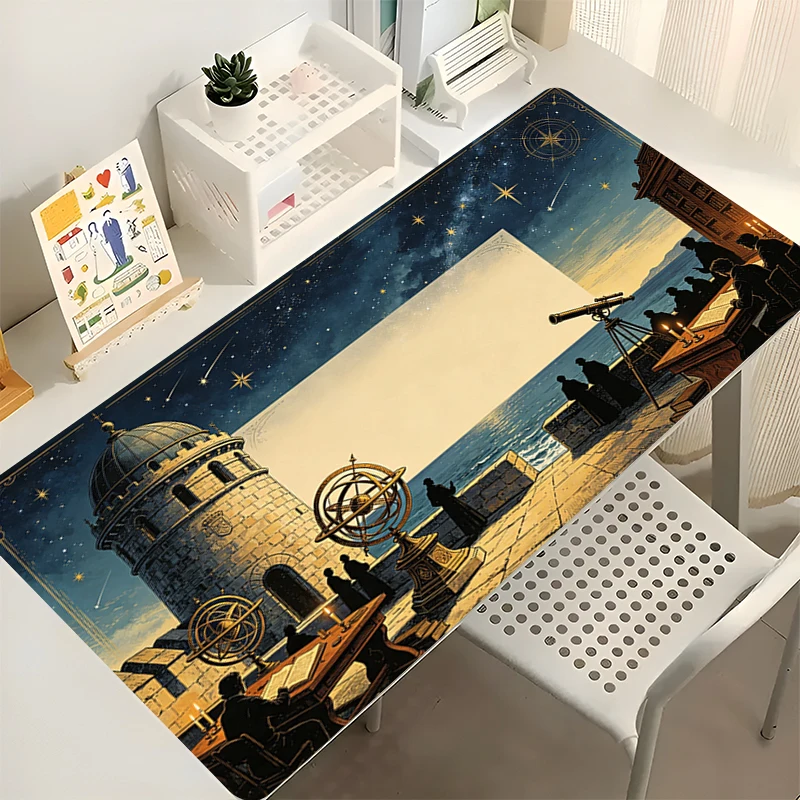 Mouse Pad Computer Accessories Retro nautical chart Speed Mousepad Designed specifically XXL Gaming Keyboard Mat Large Mouse Mat