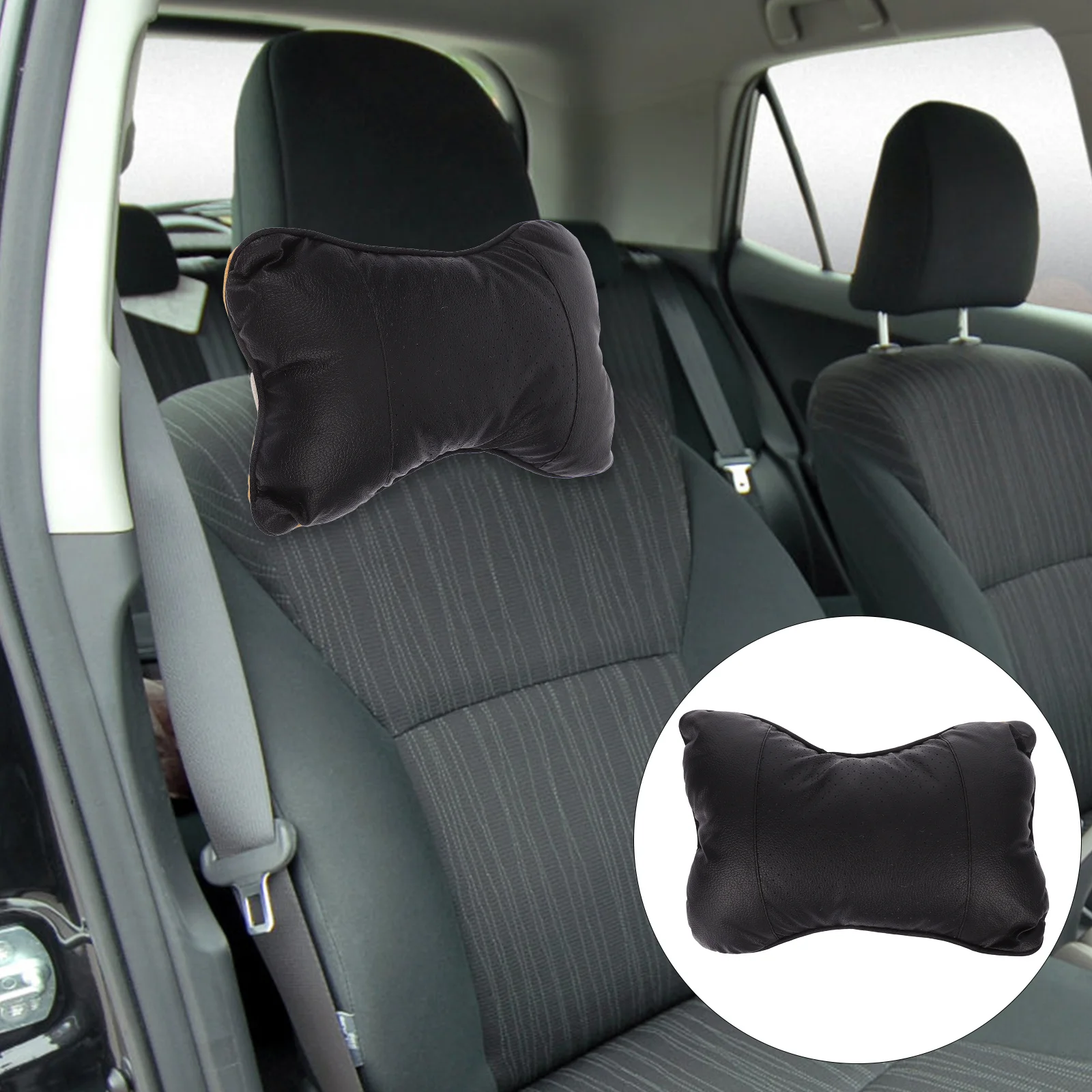 

Auto Headrest Pillow Neck Support Cushion Classic Color Comfortable Car Accessory Long Journeys Car Neck Pillow