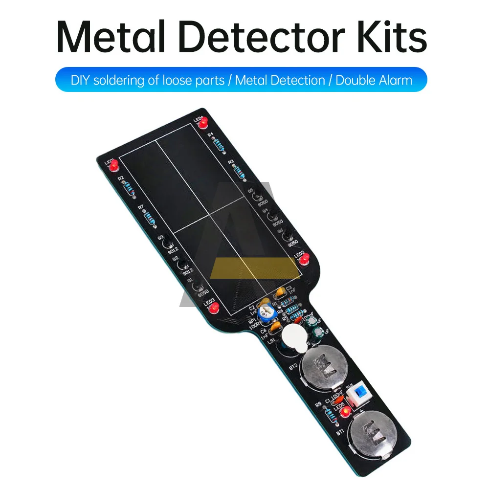 

DC3-5V Handheld Metal Detection Module Kits with alarm Metal Detection Meter Welding Practice Kits with indicator light DIY kits