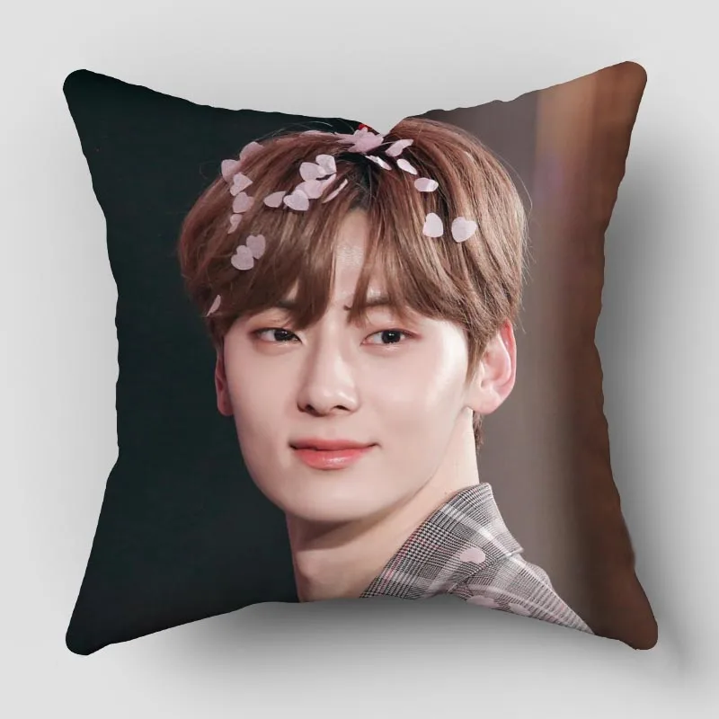 

Hwang Min-hyun Pillow Cover Customize Pillowcase Modern Home Decorative Pillow Case For Living Room 45X45cm