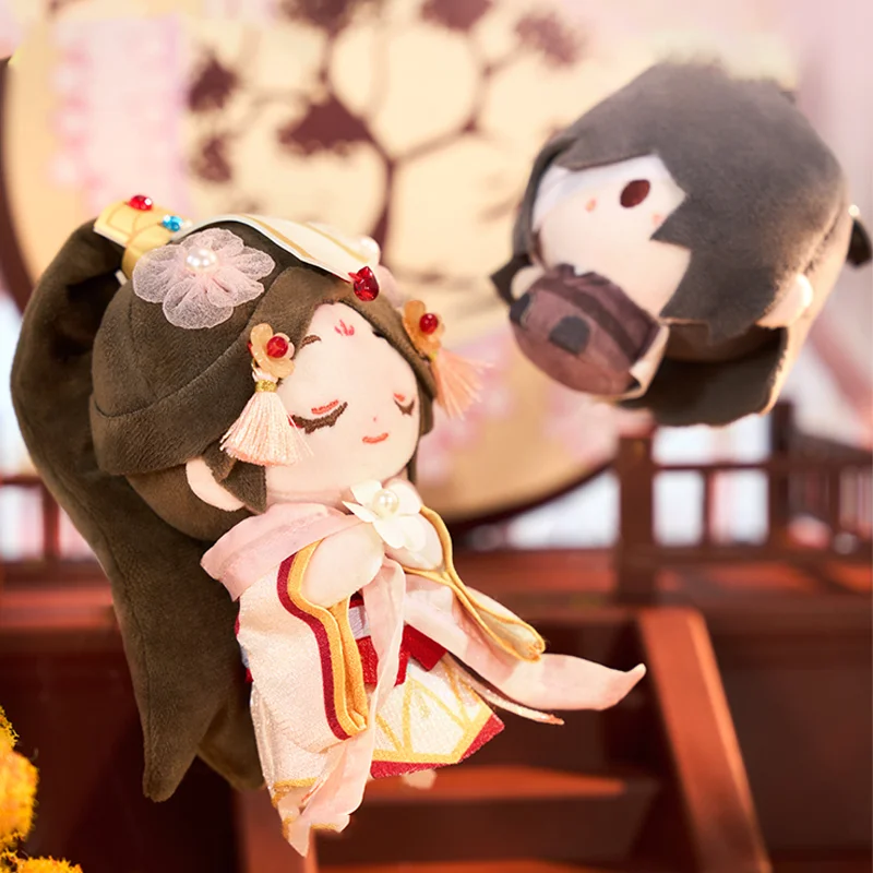 Oryginalna Figurka Anime Heaven Official's Blessing Xie Lian Pluszowa Zabawka Xie Lian Figurka Wisiorek Brelok Śliczny Prezent Urodzinowy