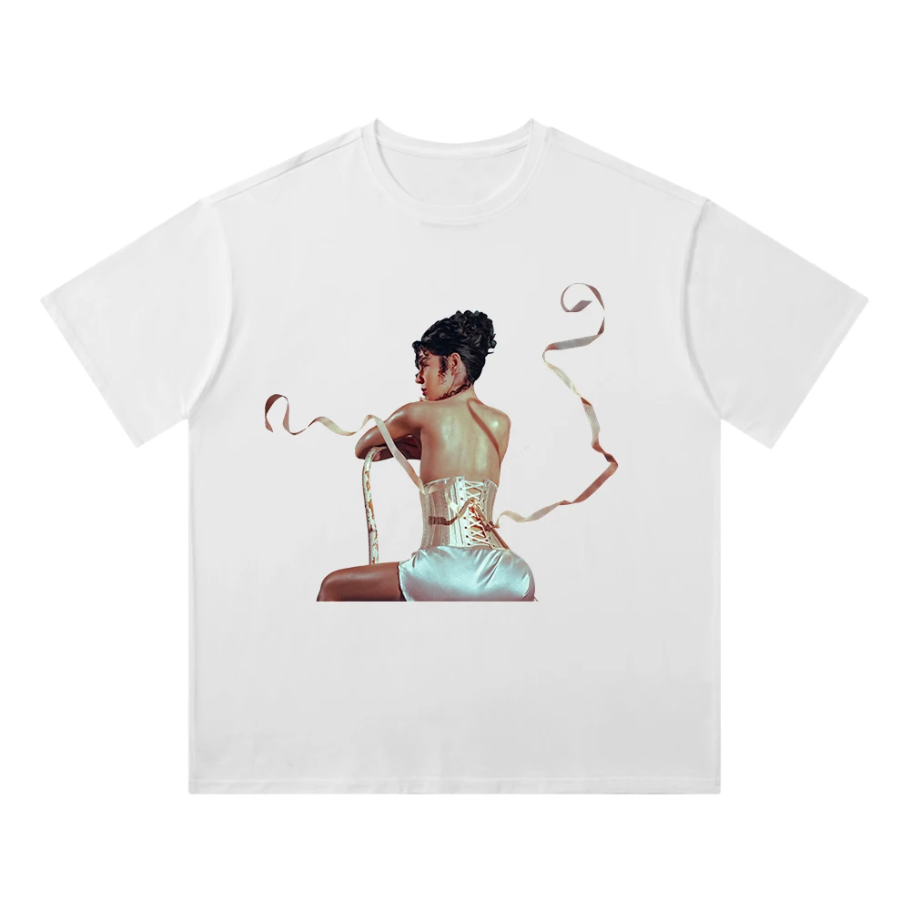 مارينا برينسيس أوف باور تور 2025 تي شيرت قطني هيب هوب قطن كم قصير تي شيرت هاراجوكو بأكمام قصيرة رقبة دائرية